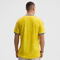 Men's adidas  Yellow Colombia National Team 2026 Home On-Field Authentic Jersey