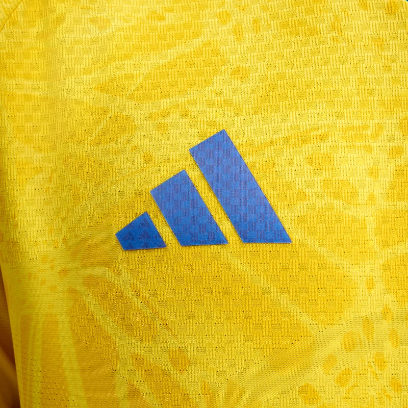 Men's adidas  Yellow Colombia National Team 2026 Home On-Field Authentic Jersey