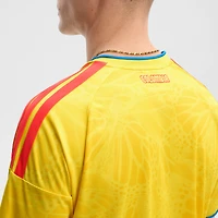 Men's adidas  Yellow Colombia National Team 2026 Home On-Field Authentic Jersey