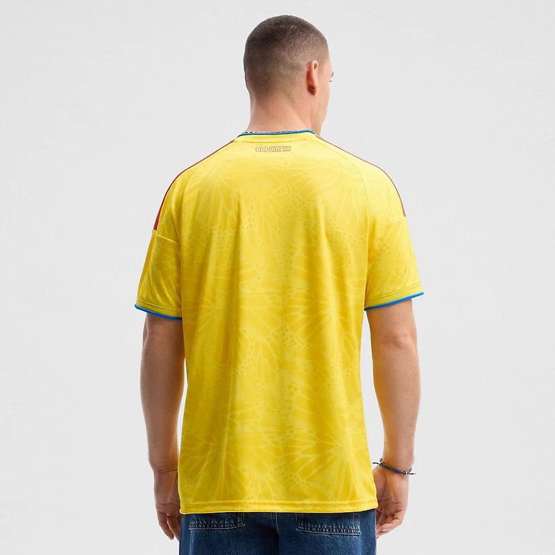 Maillot réplique domicile adidas jaune de l'équipe nationale Colombie 2026 pour homme
