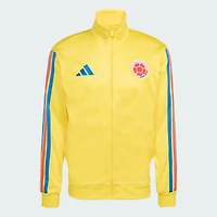 Men's adidas Yellow Colombia National Team FIFA x World Cup Alphaskin Full-Zip Track Top