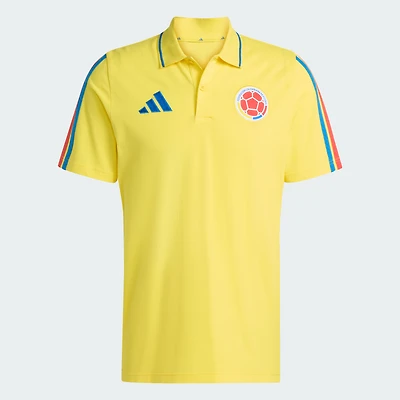 Men's adidas  Yellow Colombia National Team FIFA x World Cup Alphaskin Polo