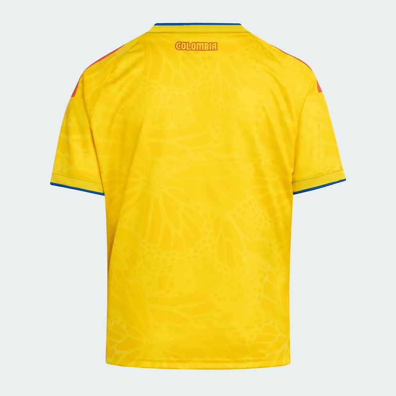 Youth adidas  Yellow Colombia National Team 2026 Home Replica Jersey