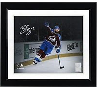 Brent Burns Colorado Avalanche Autographed 8" x 10" Burgundy Jersey Celebration Spotlight Photograph