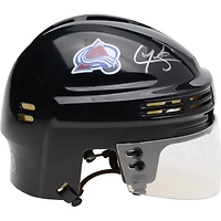 Cale Makar Colorado Avalanche Autographed Black Mini Helmet