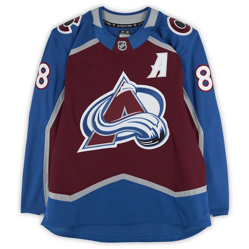 Cale Makar Colorado Avalanche Autographed Burgundy Fanatics Authentic Pro Jersey