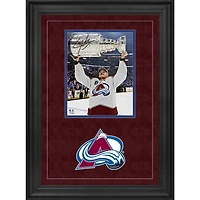 Photographie encadrée de luxe autographiée de Cale Makar, champion de la Coupe Stanley 2022, 8" x 10"