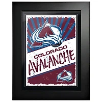 Colorado Avalanche - 12'' x 16'' Classic Print Framed Art