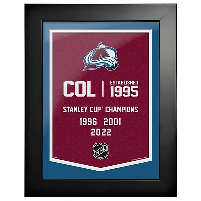Colorado Avalanche - Illustration encadrée Team Empire de 12 `` x 16 ''