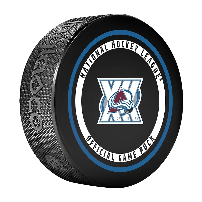 Colorado Avalanche 2026 Stanley Cup Playoffs Official Game Puck