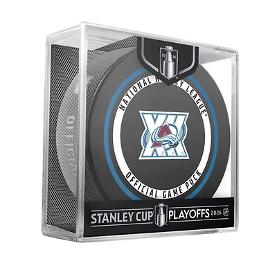 Colorado Avalanche 2026 Stanley Cup Playoffs Official Game Puck