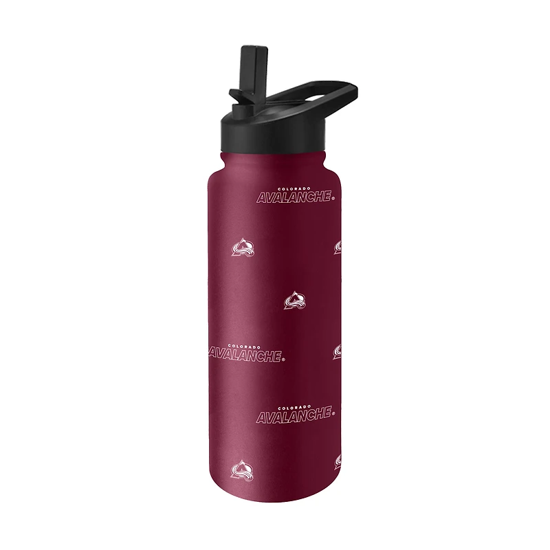 Colorado Avalanche 34oz. Steep and Repeat Quencher Bottle