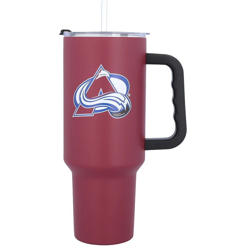Colorado Avalanche 40oz. Travel Tumbler with Handle