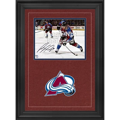 Cadre photo horizontal de luxe 8'' x 10'' Colorado Avalanche avec logo de l'équipe