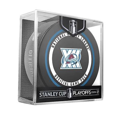 Colorado Avalanche Inglasco 2026 Stanley Cup Playoffs Official Game Puck