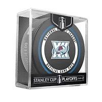 Rondelle officielle des séries éliminatoires de la Coupe Stanley 2026 de l'Avalanche du Colorado (Inglasco)