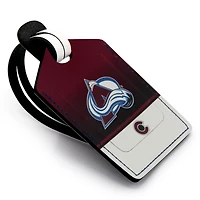 Colorado Avalanche - Coffret cadeau trois pièces en cuir avec étiquette personnalisée