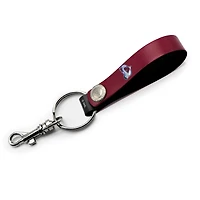 Colorado Avalanche - Coffret cadeau trois pièces en cuir avec étiquette personnalisée