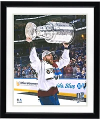 Devon Toews Colorado Avalanche Autographed 2022 Stanley Cup Champions 16" x 20" Raising Cup Photograph with "2022 SC Champs" Inscription