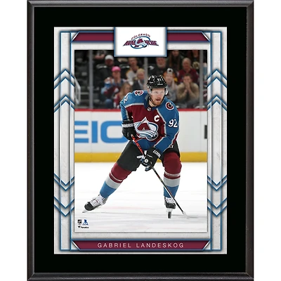 Gabriel Landeskog Colorado Avalanche 10.5" x 13" Sublimated Player Plaque
