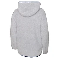 OST AVLNCH HEATHER GRAY NHL FA23 YOUTH GIRLS ULTIMATE TEDDY FZ FLEECE JACYTH