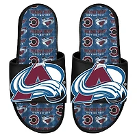 ISlide Colorado Avalanche Team Pattern Gel Slide Sandals