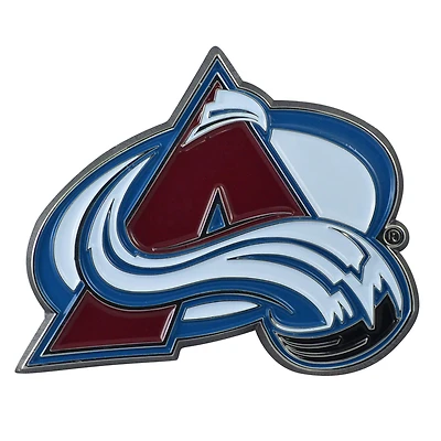 Logo Brands  Colorado Avalanche Embossed Color Auto Emblem