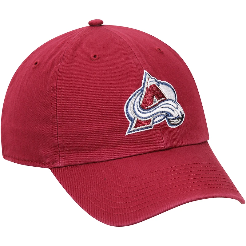 Men's '47 Burgundy Colorado Avalanche Clean Up Adjustable Hat
