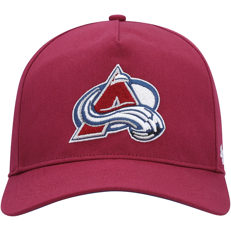 Men's '47 Burgundy Colorado Avalanche Primary Hitch Snapback Hat