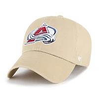 Casquette ajustable '47 kaki Colorado Avalanche Logo Clean Up pour homme