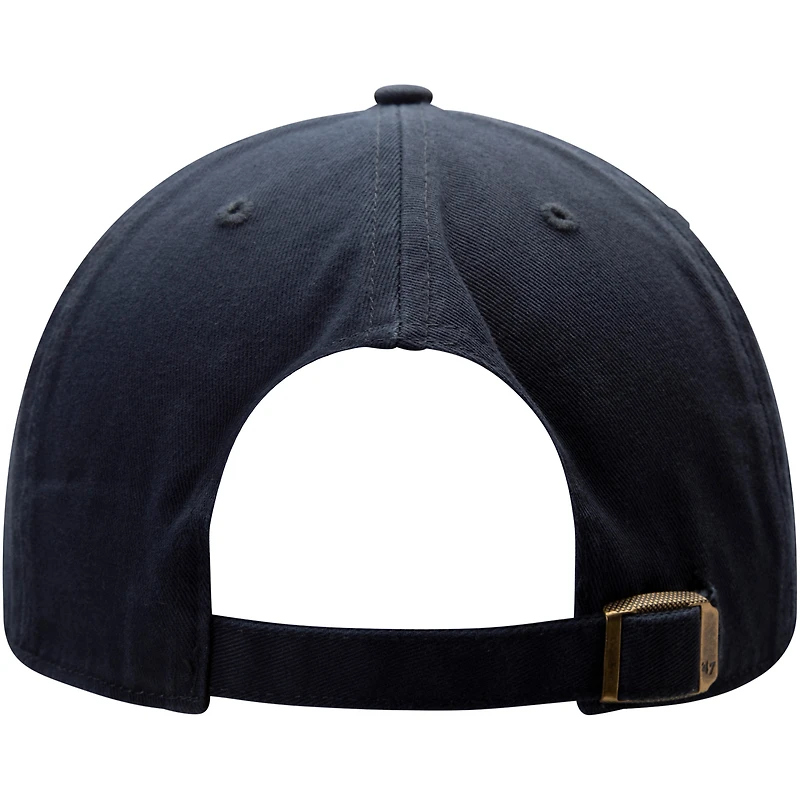 Men's '47 Navy Colorado Avalanche Clean Up Alternate Logo Adjustable Hat