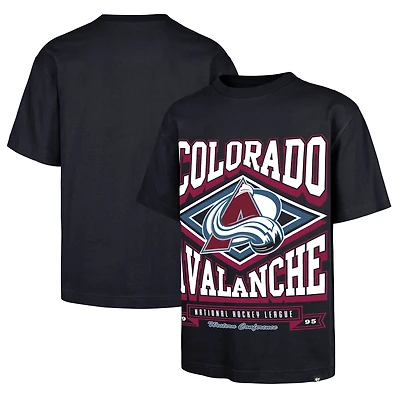 Men's '47 Navy Colorado Avalanche Foundation Heater T-Shirt