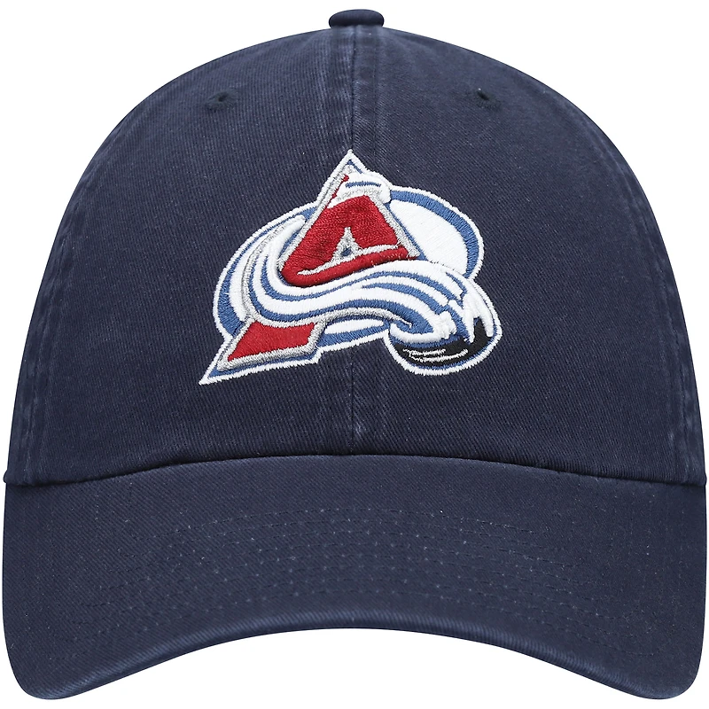 Casquette ajustable '47 Navy Colorado Avalanche Team Clean Up pour hommes