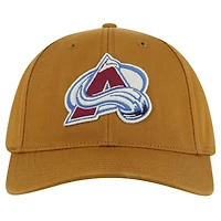 Casquette ajustable en sergé délavé Hepcat Colorado Avalanche pour homme de American Needle Tan