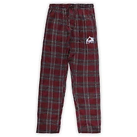 Men's Burgundy Colorado Avalanche Big & Tall T-Shirt Pajama Pants Sleep Set