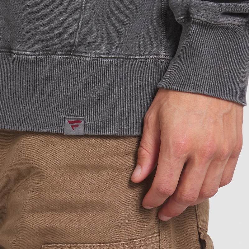 Sweat à capuche noir pour homme Fanatics Colorado Avalanche fabriqué au Canada