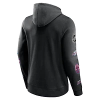 Sweat à capuche noir Fanatics Colorado Avalanche Wild Winner pour homme