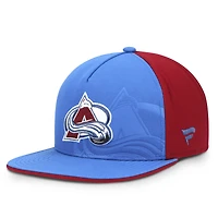 Men's Fanatics  Blue/Burgundy Colorado Avalanche Snapback Hat