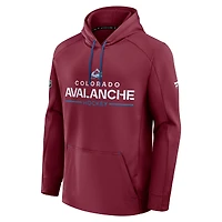 Men's Fanatics Colorado Avalanche Authentic Pro Rink Hoodie