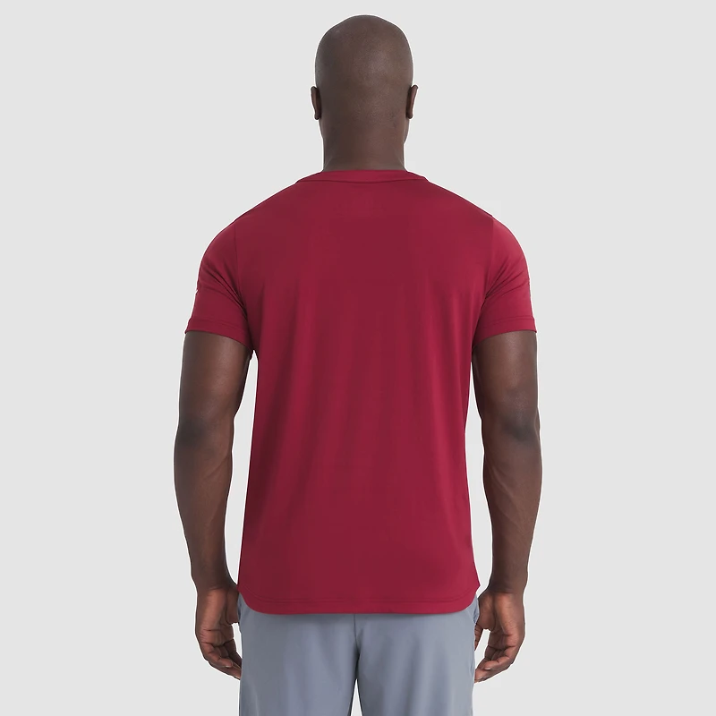 Men's Fanatics Burgundy Colorado Avalanche Authentic Pro Rink Tech T-Shirt