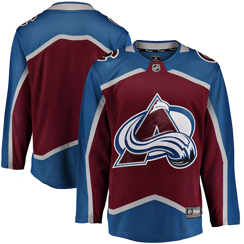 Men's Fanatics Burgundy Colorado Avalanche Home Breakaway Jersey