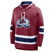 Men's Fanatics Burgundy Colorado Avalanche Prime Time Fleece Hoodie