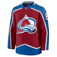 Maillot premium extérieur blanc Cale Makar Colorado Avalanche pour homme (Fanatics)