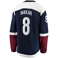 Maillot de joueur alternatif Premier Breakaway Fanatics Cale Makar pour hommes, bleu marine, Colorado Avalanche