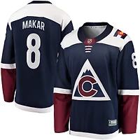 Maillot de joueur alternatif Premier Breakaway Fanatics Cale Makar pour hommes, bleu marine, Colorado Avalanche