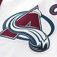 Maillot extérieur Premium Fanatics Cale Makar pour homme, blanc, Colorado Avalanche