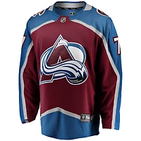Men's Fanatics Devon Toews Burgundy Colorado Avalanche Home Breakaway Player Jersey
