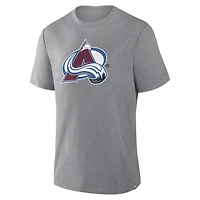 T-shirt Fanatics pour homme, gris chin