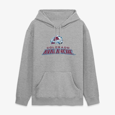 Men's Fanatics Heather Gray Colorado Avalanche Home Fleece Hoodie