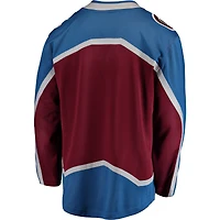 Maillot Fanatics Maroon Colorado Avalanche Breakaway Domicile pour hommes